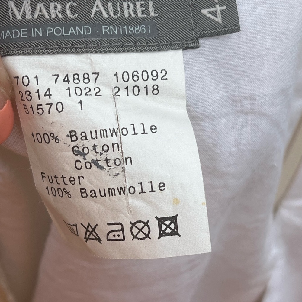 Marc Aurel A-line Skirt Size 44 (US14) - Picture 4 of 4